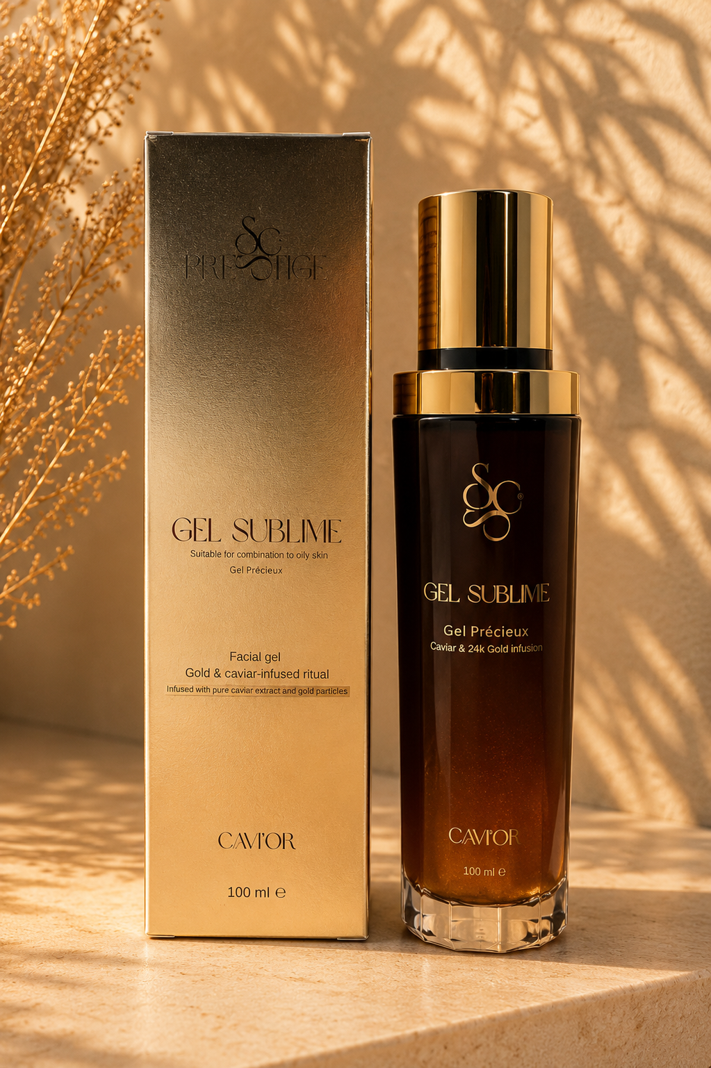 Gel Sublime — Precious Cleansing Gel · Caviar & 24K Gold