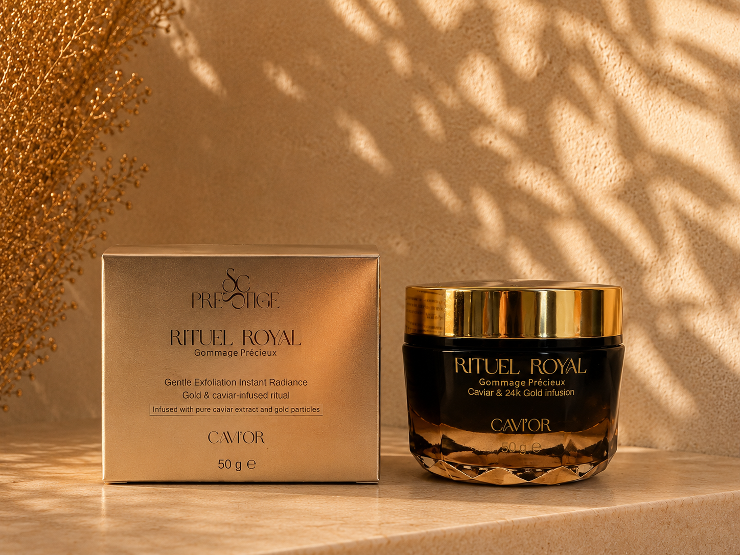 Rituel Royal — Precious Exfoliant · AHA Complex & 24K Gold